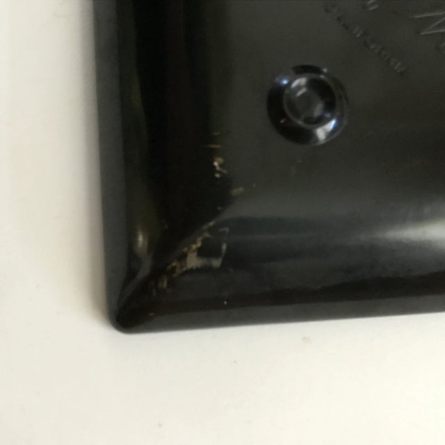 Black Mid-Century Couroc Herbs Spices Pepper Mill Mortar Pestle Black Lacquer Tray For Sale - Image 8 of 12