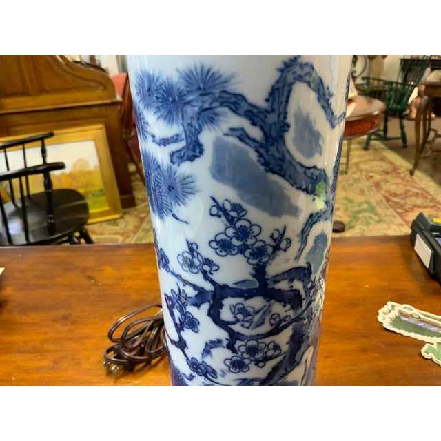 Chinoiserie 20th Century Chinoserie Lamp For Sale - Image 3 of 5