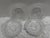 Glass Vintage Midcentury Cut Glass Bowls, Set of Four For Sale - Image 7 of 9