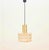 Mid-Century Modern Mid-Century Space Age Amber Bubble Glass Pendant Light by Helena Tynell for Limburg, Germany, 1970s For Sale - Image 3 of 11
