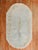 Early 20th Century Early 20th Century Powder Blue Oval Chinese Rug - 4' x 7' For Sale - Image 5 of 12