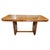 1930s Art Deco British Figured Walnut Pedestal Dining Table, 1930 For Sale - Image 5 of 13