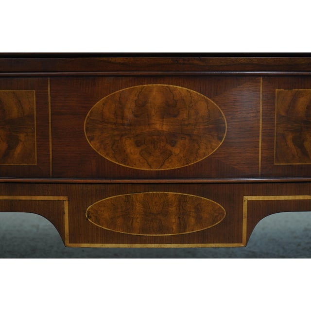 Theodore Alexander Bow Front Mahogany Chest For Sale - Image 14 of 18