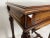 Antique German Walnut Sewing Table For Sale - Image 14 of 18