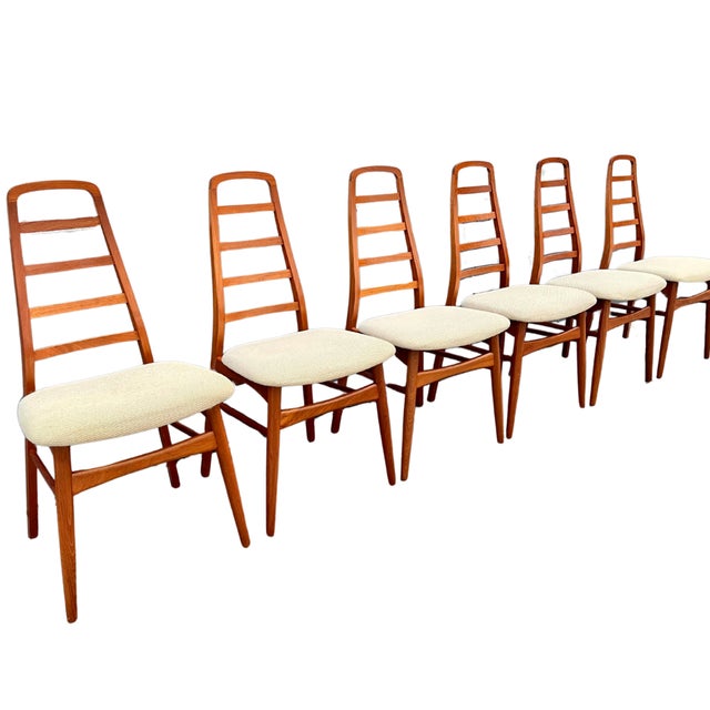 Mid-Century Danish Teak Dining Chairs attributed to Art Furn, Denmark, 1960s, Set of 6 For Sale - Image 4 of 7