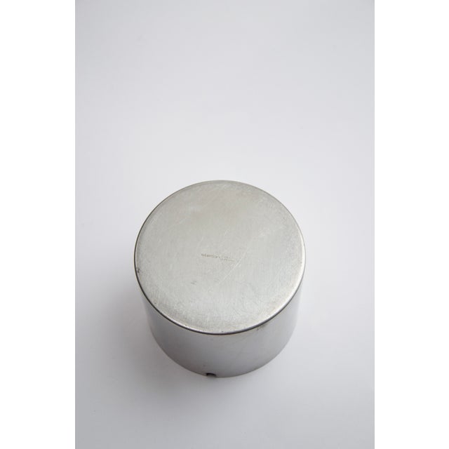 1960s Large Cylinda Line Revolving Ashtray attributed to Arne Jacobsen for Stelton, 1967 For Sale - Image 5 of 8