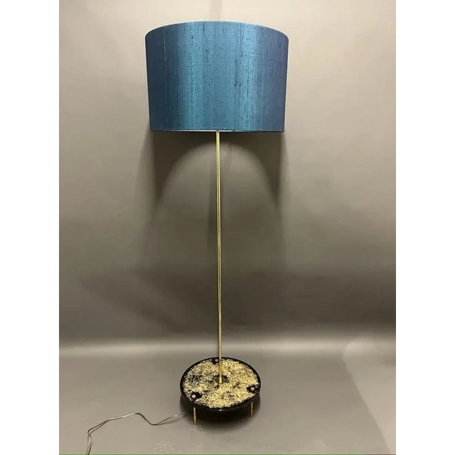 Floor Lamp in Fractal Resin, 1970s For Sale - Image 9 of 9