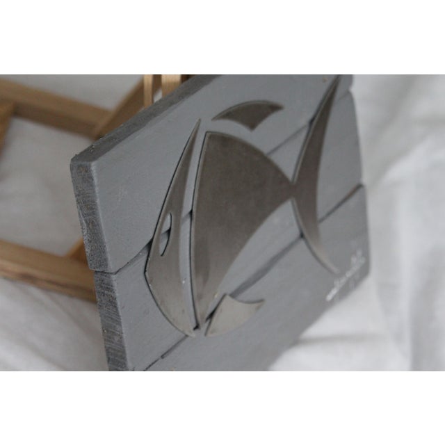 Metal Fish Skeleton from Jean-Claude Giorgi, 2000s For Sale - Image 12 of 13