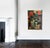 This abstract work of art is by MARJORIE SCHLOSSMAN (American, b. 1944), who painted this handsome acrylic work of art on...