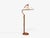 Mid-Century Modern 1950s Markslöjd, Swedish Modern, Adjustable Floor Lamp, Pine, Fabric For Sale - Image 3 of 17