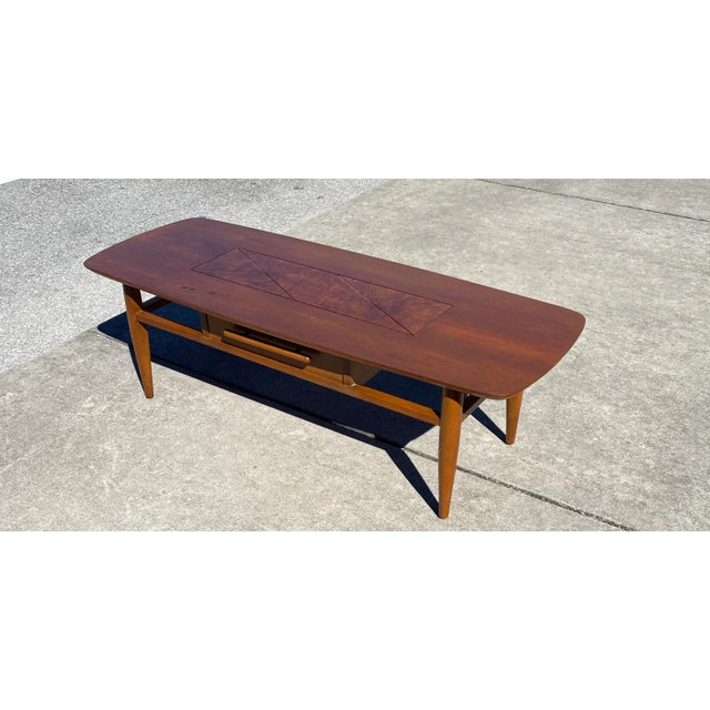 Stanley Furniture 1960s Mid Century Modern Coffee Table For Sale - Image 4 of 9