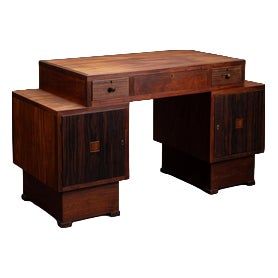Amsterdam School Desk from T Woonhuys For Sale