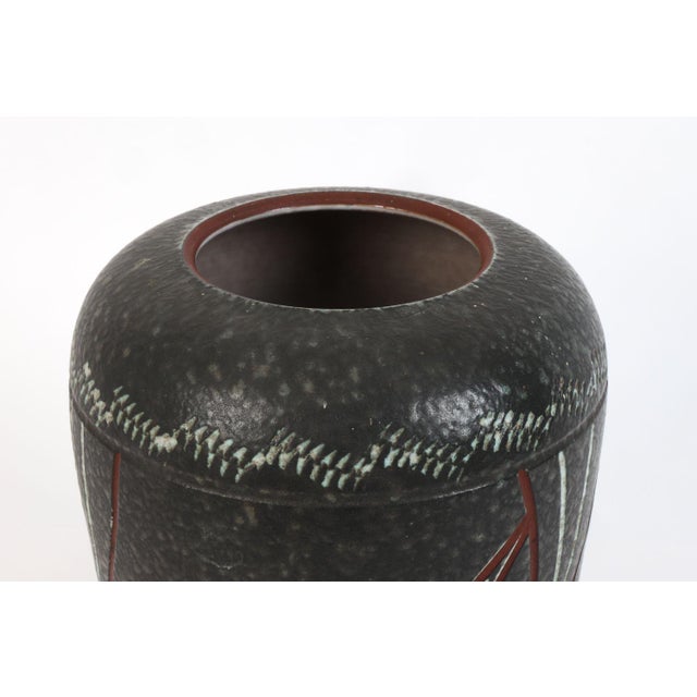 West German Ceramic Vase For Sale In Providence - Image 6 of 8