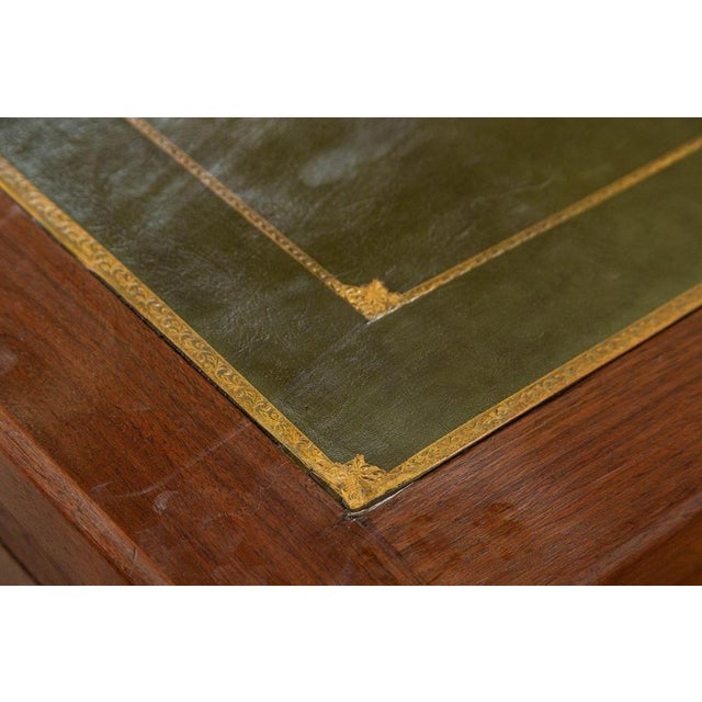 19th Century English Walnut Desk, 1890s For Sale - Image 13 of 18