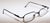 Vintage Maserati Eyeglasses, Hand-Crafted Titanium, 1980s Italy Style For Sale In Palm Springs - Image 6 of 14