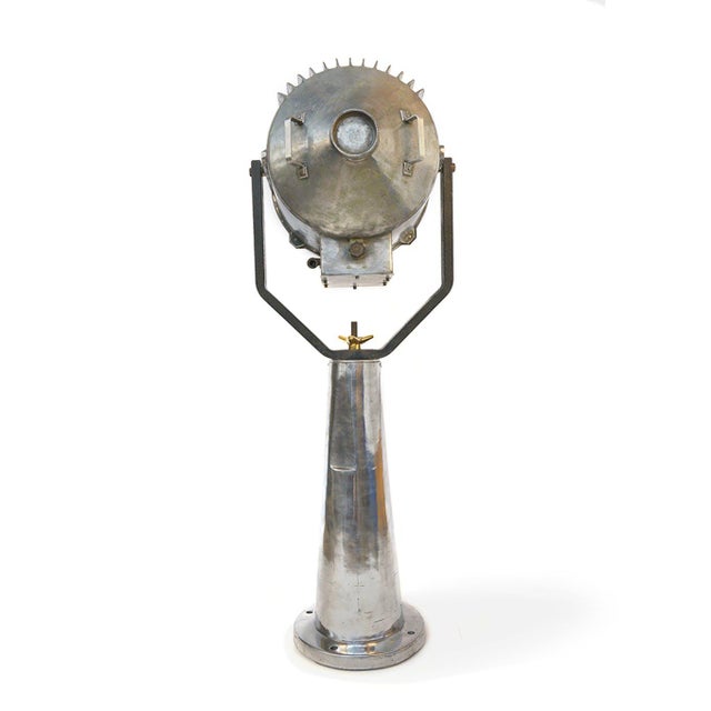 Metal Russian Boat Projector, 1940s For Sale - Image 7 of 8