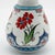 Traditional Handmade Ceramic Petite “Kandil” Vase (15cm) – Red Spring Blossoms – Traditional Iznik Decor For Sale - Image 3 of 8