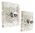 Vintage Ice Glass Wall Lamps from Peill & Putzler, Germany, 1970s, Set of 2 For Sale