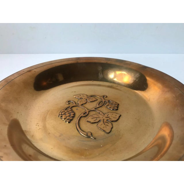 Art Deco Bronze Dish from Ægte Ildfast, 1930s For Sale - Image 4 of 7