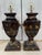 Contemporary Currey & Company Crestview Tortoise Shell Ceramic Neoclassical Table Lamps - Pair For Sale - Image 9 of 17