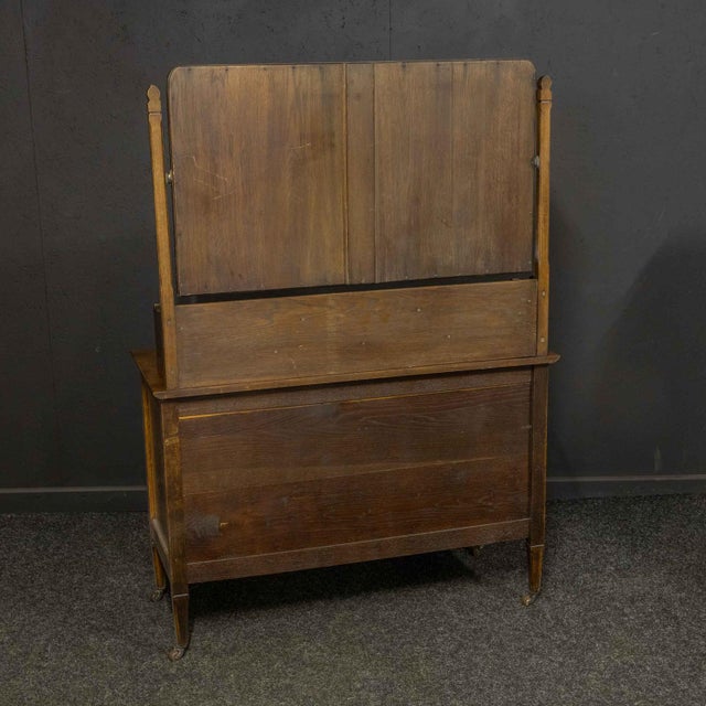 Oak Dressing Table, 1890s For Sale - Image 4 of 14