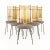 Arthur Umanoff for Shaver Howard Mid Century High Back Dining Chairs - Set of 6 For Sale - Image 13 of 13