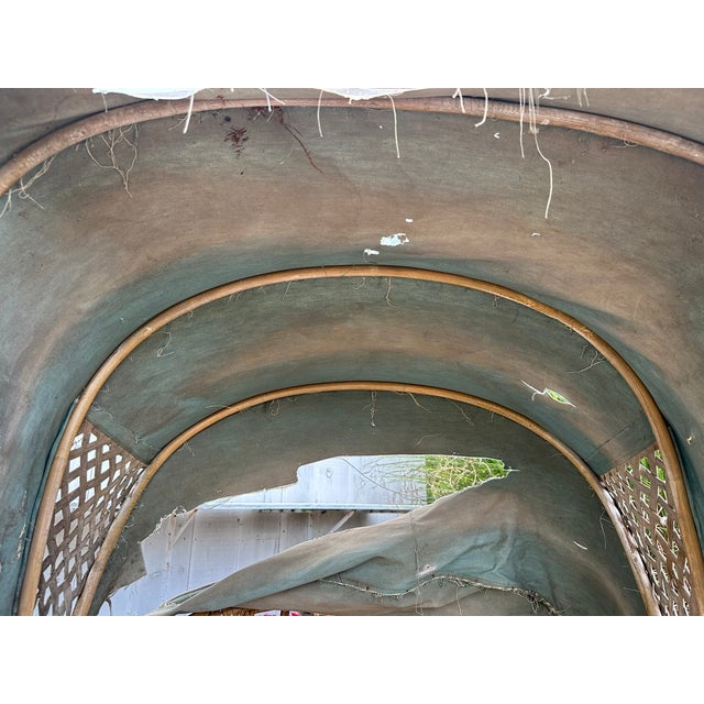 1920s Bentwood Caned Chaise From the Estate of Chauncey Stillman - Unmolested For Sale - Image 10 of 18