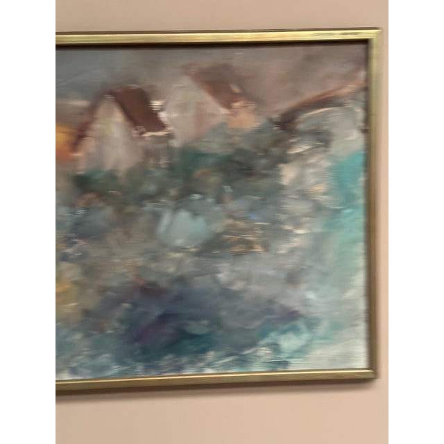 Kai Nielsen, Afton, 1960s, Oil Painting on Panel, Framed For Sale - Image 8 of 18