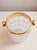 1960s Mid Century Crystal Modern Ice Bucket With Gold Rim For Sale - Image 13 of 18