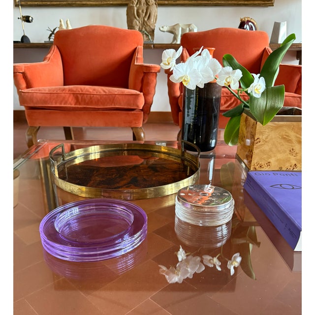 Space Age "Onde" Series Crystal Ashtray, Sergio Asti, Arnolfo Di Cambio Italy Ca. 1970 For Sale - Image 10 of 12