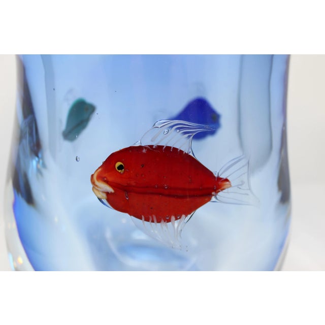 2010s Aquarium Vase by Pino Signoretto For Sale - Image 5 of 10