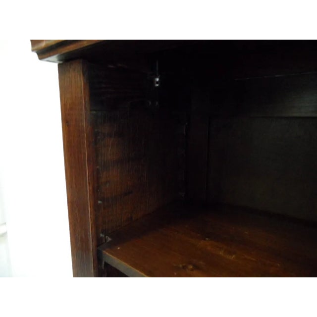 Antique Open Bookcase in Oak, 1890s For Sale - Image 4 of 9