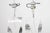 1970s Stacked Lucite Helix Table Lamps - a Pair For Sale - Image 5 of 6