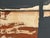 2020s “Rodeo” Black Abstract Art in Antique Frame, Transitional Living Room Art by JTS For Sale - Image 5 of 11