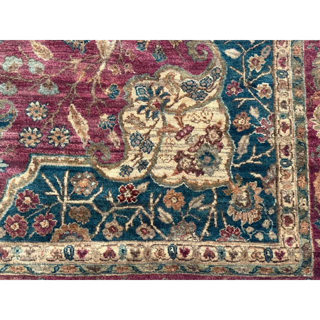 Textile 8ft2in × 10ft2in Sultanabad Design Wool Area Rug For Sale - Image 7 of 12