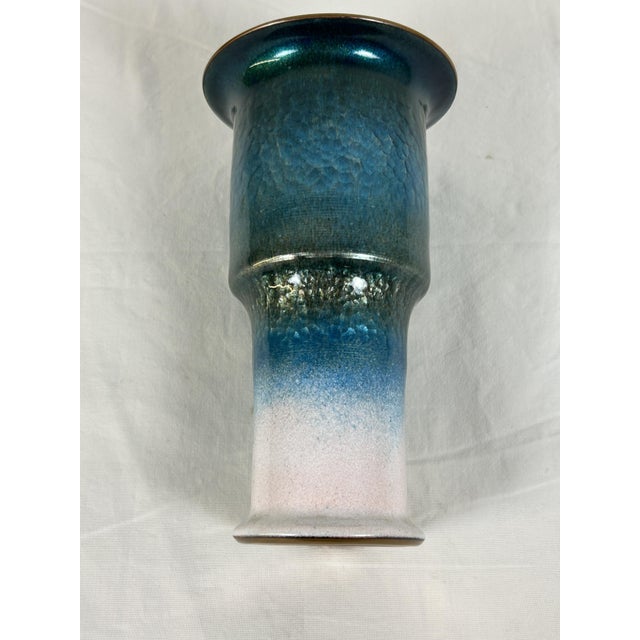 Enamelled Copper Vase from Studio Del Campo, 1990s, in Flawless conditions. Designed 1990 to 1999 I have official proof of...