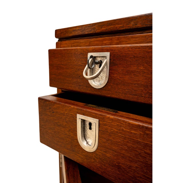 Art Nouveau Desk from Furniture Factory August Knoblochs Successor, 1890s For Sale - Image 4 of 6