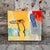 Plastic Lorenzo Colomo, Abstract Composition, 21st Century, Acrylic on Panel For Sale - Image 7 of 18