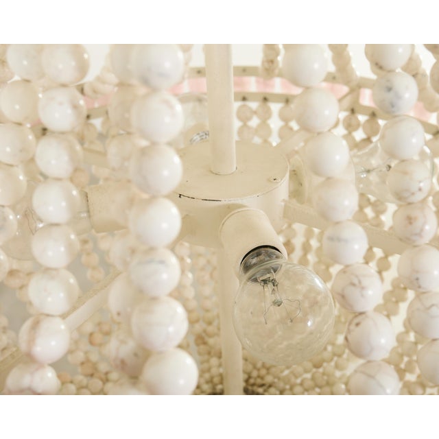 Marjorie Skouras Samantha Empire Chandelier Turquoise + Quartz For Sale - Image 11 of 16