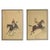 Auguste Legras, Equestrian Scenes, Late 1800s, Chromolithographs, Set of 2 For Sale - Image 10 of 10