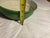 Vintage Enamelware Bowls Set of Two Nesting Bowls Green Exterior With Off White Interior For Sale - Image 12 of 12
