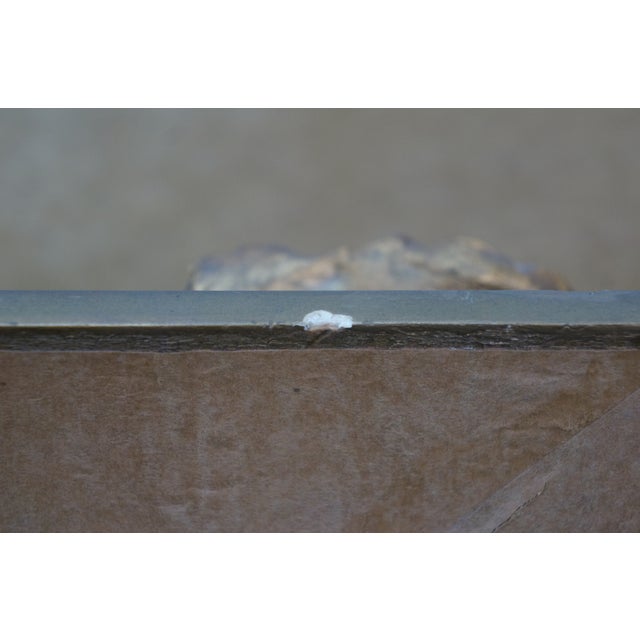 Antique Dutch O Nyvelt Fishing Boat Windmill Landscape Oil Painting on Board For Sale - Image 11 of 14