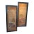 Pair of Large Antique Japanese Scrolls Signed Toso Mitsunori in Custom Frames For Sale