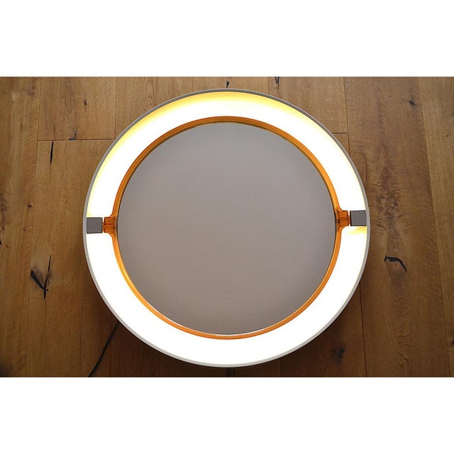 Space Age Model A41 Mirror with Lighting from Allibert, 1970s For Sale - Image 3 of 15