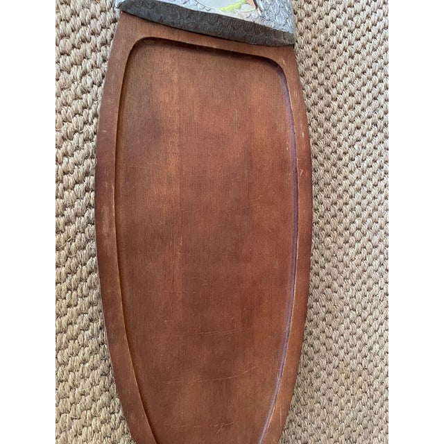 Fish Serving Tray, 1980s For Sale - Image 4 of 6