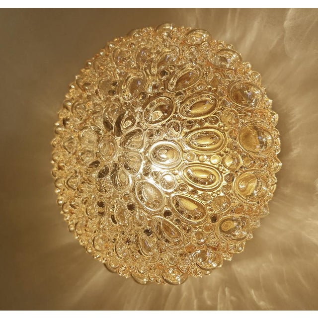1970s Vintage Bubble Glass Light from Limburg For Sale - Image 5 of 17