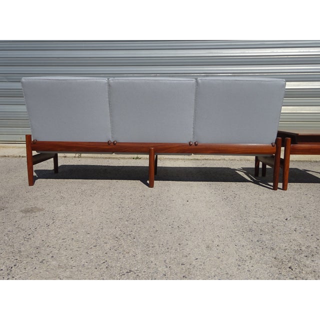 Scandinavian Modular Living Room Set by Gunnar Sørlie for Karl Sørlie and Sons, 1960s, Set of 4 For Sale - Image 16 of 18