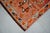 Antique Style Orange Runner Rug, Hand Knotted Turkish Carpet, 3x12 Vintage Area Rug, Rare Alien Motif Decor, Organic Modern Rug For Sale - Image 14 of 16