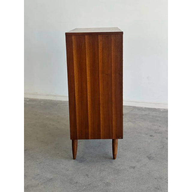 1960s 1960s Minimal Highboy Dresser For Sale - Image 5 of 9