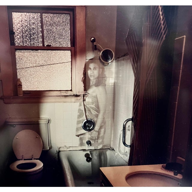 Brown Shimon Attie, Vintage Ektacolor Color Photograph Untitled Memory Projection Photo Shimon Attie, 1998 For Sale - Image 8 of 12
